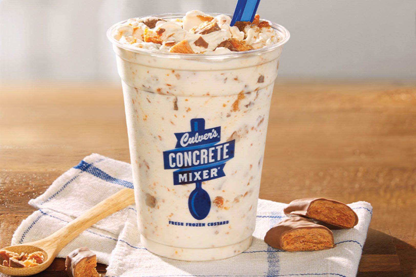 The Butterfinger Concrete Mixer is Now Back at Culver’s this Spring