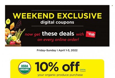 Cub Foods (MN) Weekly Ad Flyer April 3 to April 10