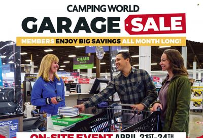 Camping World Weekly Ad Flyer April 5 to April 12