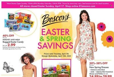 Boscov's (CT, DE, MD, NJ, NY, PA) Weekly Ad Flyer April 7 to April 14