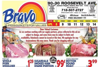 Bravo Supermarkets (CT, FL, MA, NJ, NY, PA) Weekly Ad Flyer April 7 to April 14
