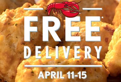 Enjoy Free Delivery with Online Red Lobster Orders at Participating Locations April 11 to 15