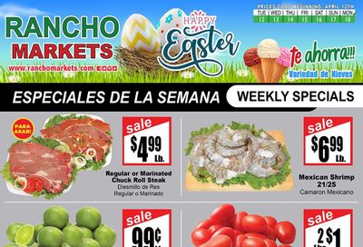 Rancho Markets (UT) Weekly Ad Flyer April 13 to April 20