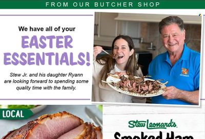 Stew Leonard's (CT, NJ, NY) Weekly Ad Flyer April 14 to April 21