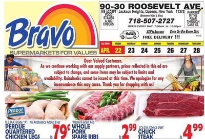 Bravo Supermarkets (CT, FL, MA, NJ, NY, PA) Weekly Ad Flyer April 21 to April 28