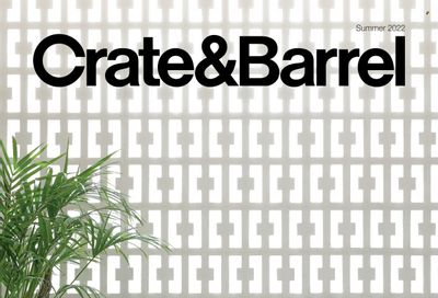 Crate & Barrel Weekly Ad Flyer April 25 to May 2