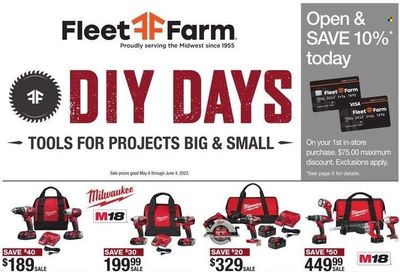 Fleet Farm (IA, MN, ND, WI) Weekly Ad Flyer May 11 to May 18