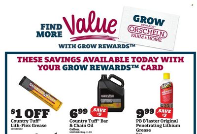 Orscheln Farm and Home (IA, IN, KS, MO, NE, OK) Weekly Ad Flyer May 11 to May 18