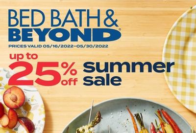 Bed Bath & Beyond Weekly Ad Flyer May 16 to May 23