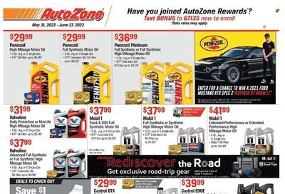 Autozone Weekly Ad Flyer May 31 to June 7