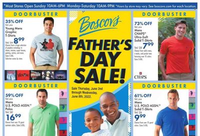 Boscov's Weekly Ad Flyer June 2 to June 9