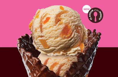 Grilled Peaches 'n Cream Ice Cream Arrives at Baskin-Robbins as June’s Flavor of the Month