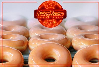 Get a Free Original Glazed Doughnut In-shop When the Hot Light is On Through to September 5 at Krispy Kreme 