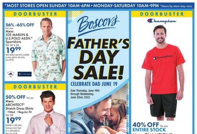 Boscov's (CT, DE, MD, NJ, NY, PA) Weekly Ad Flyer June 16 to June 23