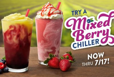 Krispy Kreme Serves Up their Mixed Berry Lemonade and Strawberries & Kreme Chillers