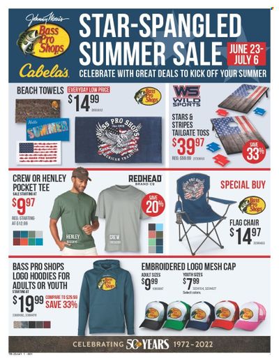 Bass Pro Shops Weekly Ad Flyer June 21 to June 28