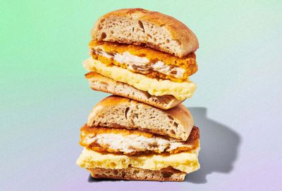 Starbucks Presents their Brand New Chicken, Maple Butter & Egg Sandwich