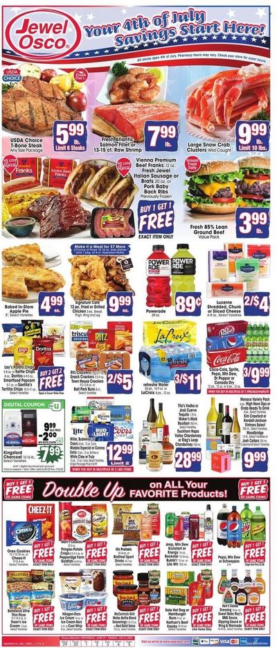 Jewel Osco (IL) Weekly Ad Flyer June 28 to July 5