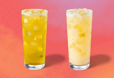 Starbucks Launches their New Pineapple Passionfruit Refresher and Starbucks Paradise Drink