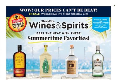 ShopRite (CT, DE, MD, NJ, NY, PA) Weekly Ad Flyer July 6 to July 13