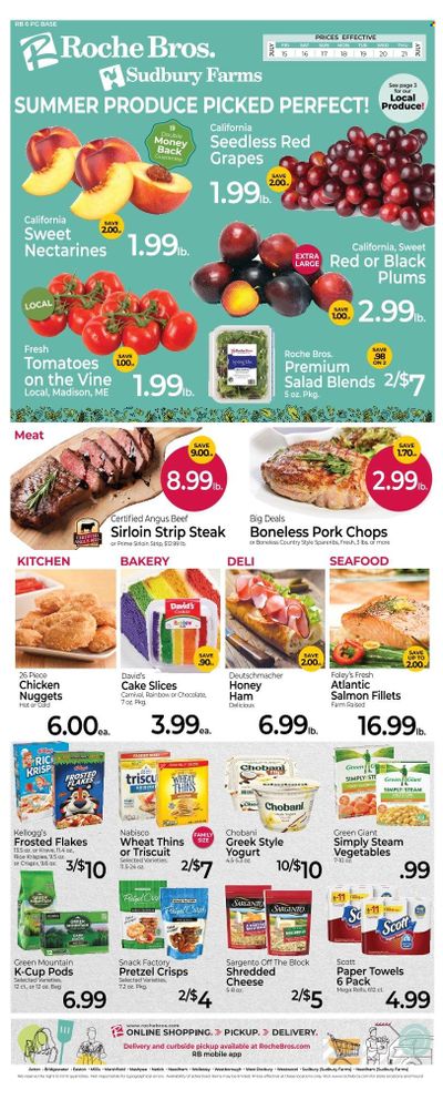 Roche Bros. (MA) Weekly Ad Flyer July 15 to July 22