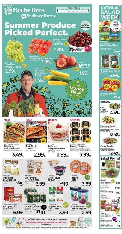 Roche Bros. (MA) Weekly Ad Flyer July 21 to July 28