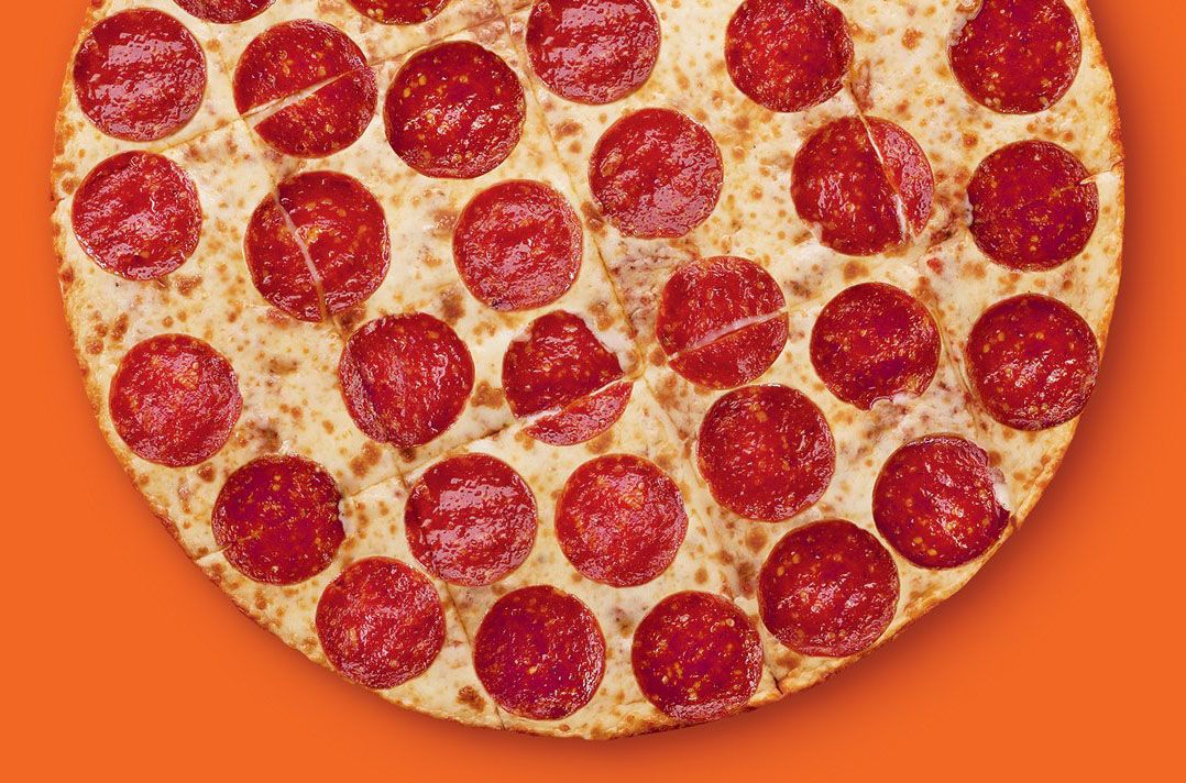 Get a 7.49 Large Pepperoni Thin Crust Pizza from 48 PM at Little Caesars