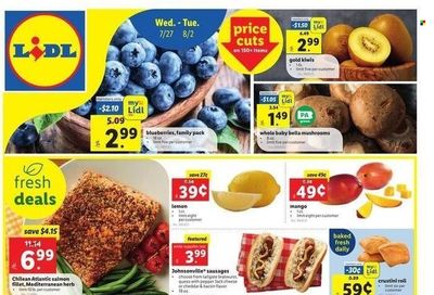 Lidl (GA, MD, NC, NJ, PA, SC, VA) Weekly Ad Flyer July 25 to August 1