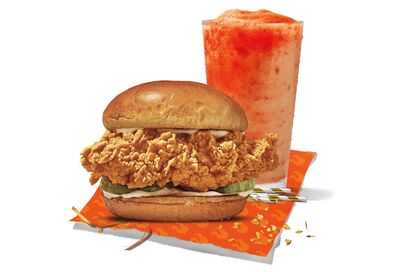 The $6 IDK Meal Returns to Popeyes Chicken with Strawberry Lemonade and a Classic or Spicy Chicken Sandwich 