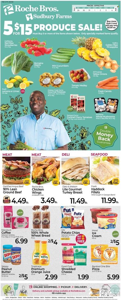 Roche Bros. (MA) Weekly Ad Flyer July 29 to August 5