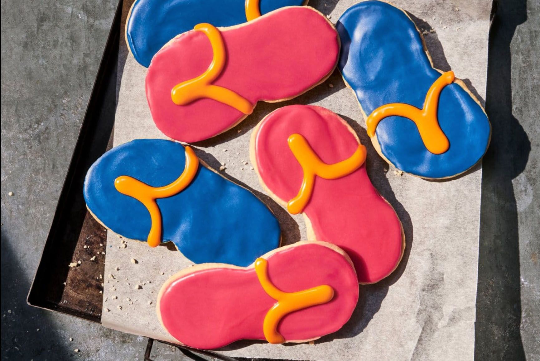 Panera Bread Celebrates Summer with their Limited Time Only Flip Flop Cookies 