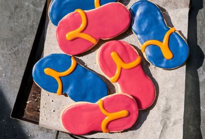 Panera Bread Celebrates Summer with their Limited Time Only Flip Flop Cookies 