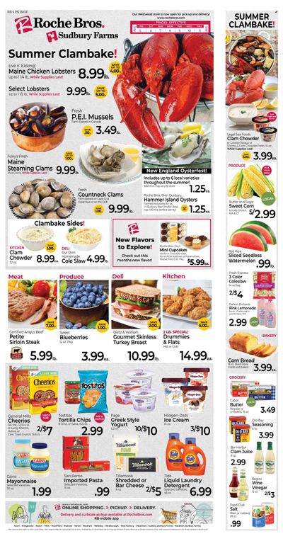 Roche Bros. (MA) Weekly Ad Flyer Specials August 5 to August 11, 2022