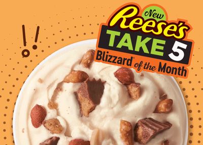 Dairy Queen Drops the New Reese’s Take 5 Blizzard as August’s Blizzard of the Month