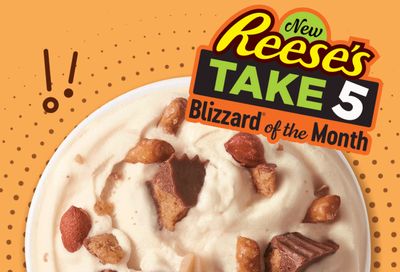 Dairy Queen Drops the New Reese’s Take 5 Blizzard as August’s Blizzard of the Month
