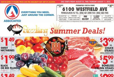 Associated Supermarkets (NY) Weekly Ad Flyer Specials August 5 to August 11, 2022