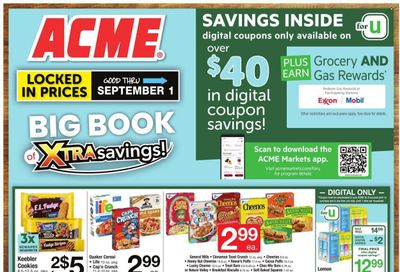 ACME (DE, NJ, NY, PA) Weekly Ad Flyer Specials August 5 to September 1, 2022