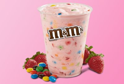 Del Taco Launches the New Strawberry Piñata Shake Featuring M&Ms at Participating Restaurants