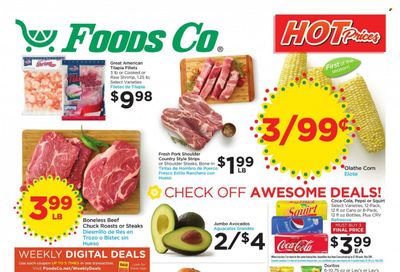 Foods Co Weekly Ad Flyer Specials August 3 to August 9, 2022