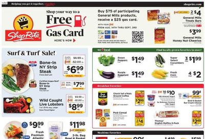 ShopRite (CT, DE, MD, NJ, NY, PA) Weekly Ad Flyer Specials August 14 to August 20, 2022