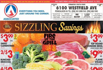 Associated Supermarkets (NY) Weekly Ad Flyer Specials August 12 to August 18, 2022