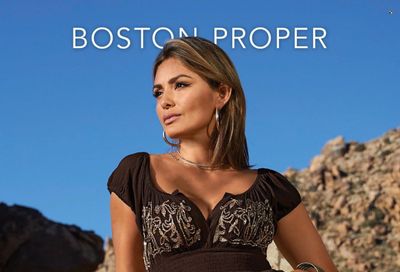 Boston Proper Promotions & Flyer Specials August 2022
