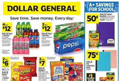 Dollar General Weekly Ad Flyer Specials August 14 to August 20, 2022