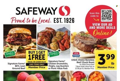 Safeway (CA, HI, OR, WA) Weekly Ad Flyer Specials August 17 to August 23, 2022