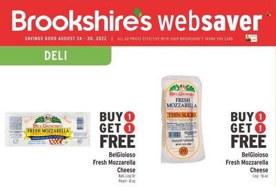 Brookshires (AR, LA, TX) Weekly Ad Flyer Specials August 24 to August 30, 2022