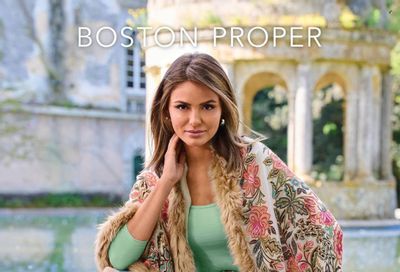 Boston Proper Promotions & Flyer Specials November 2022