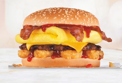 Carl’s Jr. Promotes their Hearty and Cheesy Breakfast Burger 