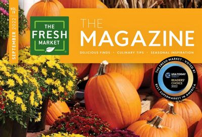 The Fresh Market Weekly Ad Flyer Specials August 31 to October 4, 2022