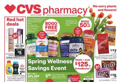 CVS Pharmacy Weekly Ad & Flyer April 12 to 18