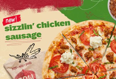 The Sizzlin’ Chicken Sausage Pizza Brings the Heat at MOD Pizza this Fall